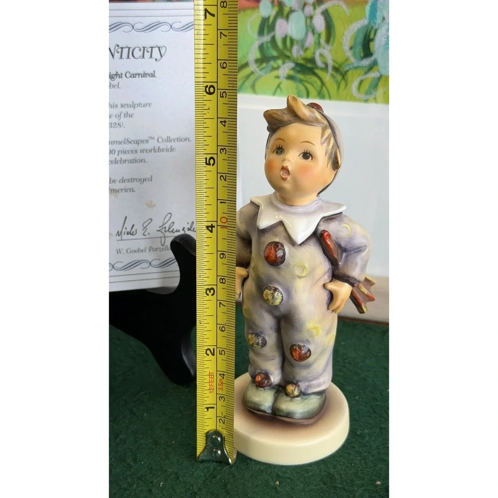 Hummel Candlelight Carnival Figurine 328 Limited Edition w/ COA Goebel Germany‎
